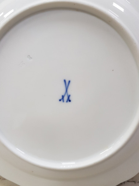 DOUA FARFURII PENTRU DESERT - MANUFACTURA MEISSEN