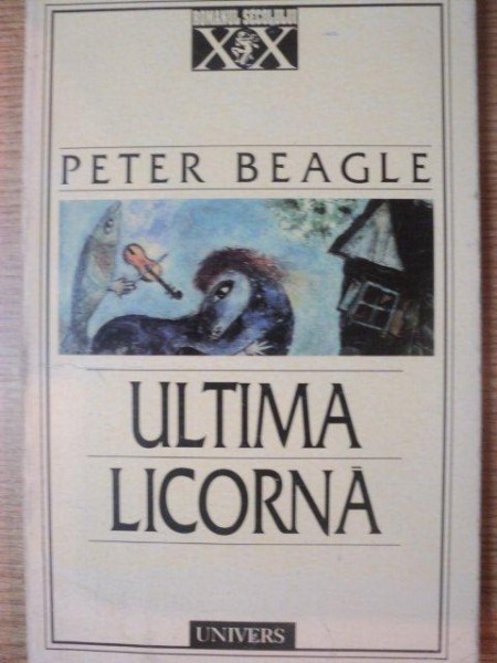 ULTIMA LICORNA de PETER BEAGLE , 1998