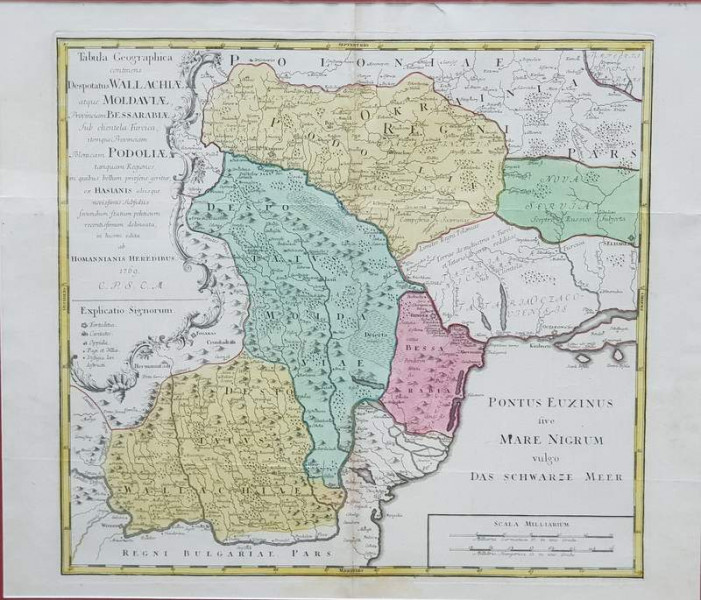 Valahia, Moldova, Basarabia, Homaniianis Heredibus, 1769