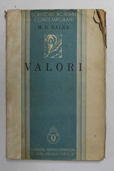 VALORI de M. D. RALEA , 1935