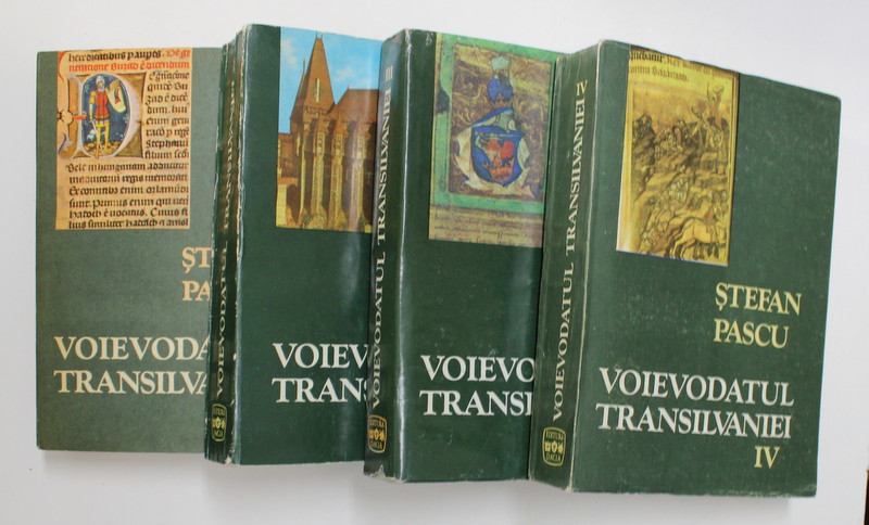 VOIEVODATUL TRANSILVANIEI-STEFAN PASCU  4 VOL.  CLUJ (1972-1989)