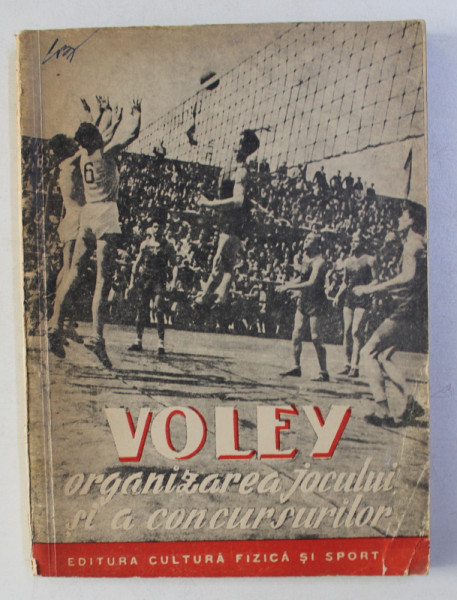 VOLEI , ORGANIZAREA JOCULUI SI A CONCURSURILOR , 1951
