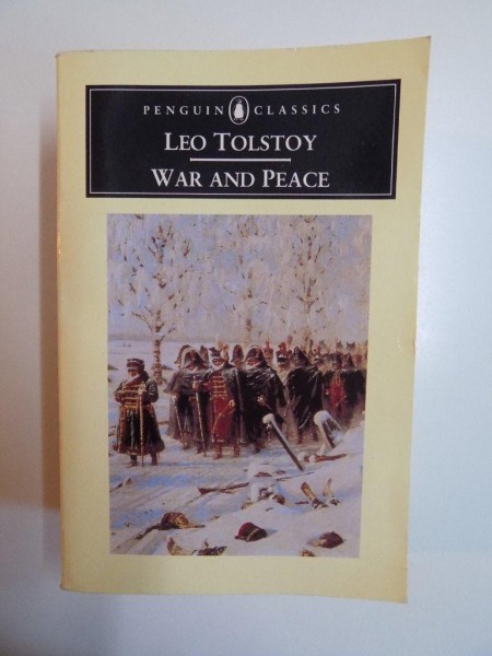 WAR AND PEACE de LEO TOLSTOY , 1982