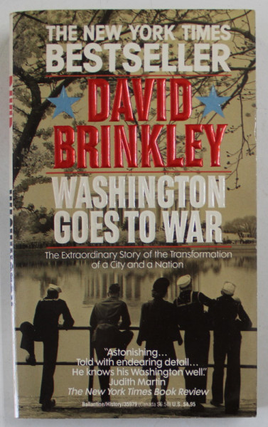 WASHINGTON GOES TO WAR by DAVID BRINKLEY , 1988