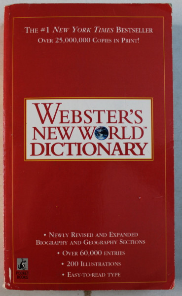 WEBSTER ' S , NEW WORLD DICTIONARY 1995